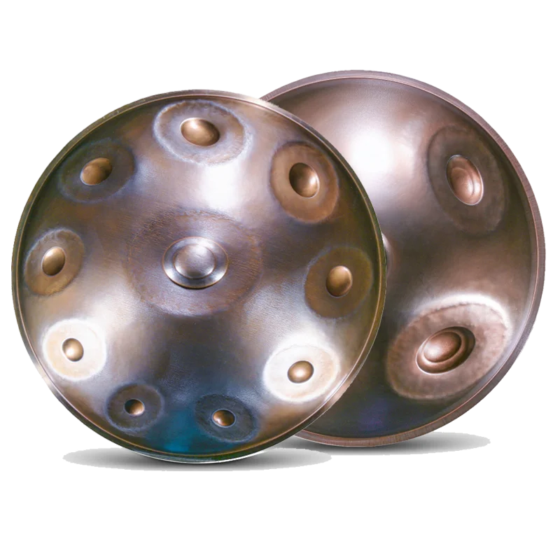 Ручной барабан высокого качества 9-17 note handpan 14 note d kurd - Фотография_3