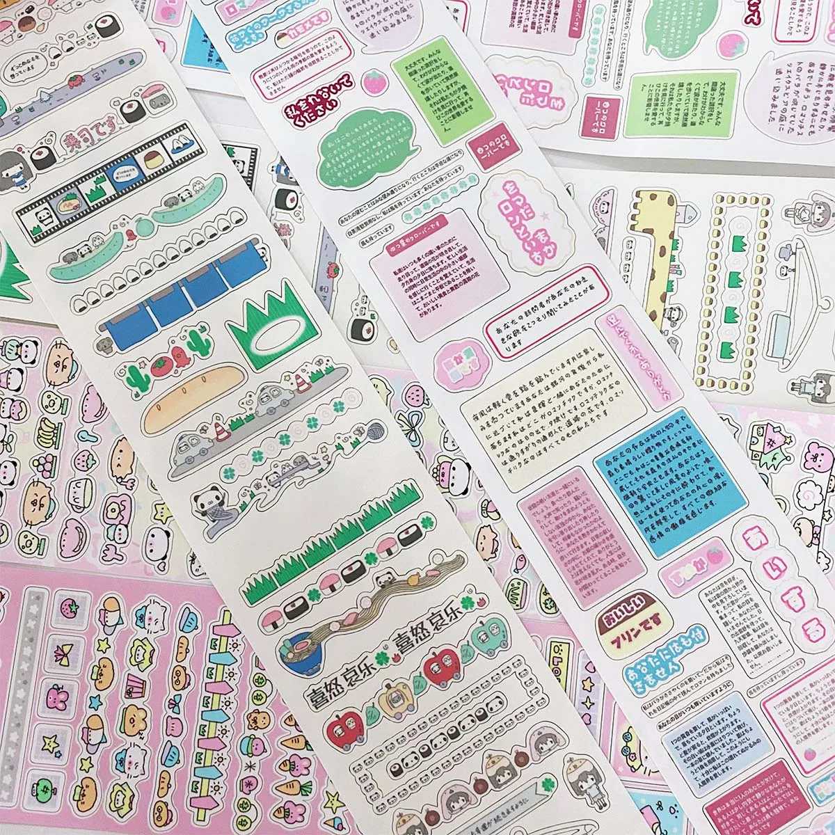 Kawaii washi tape die cut декоративная - Фотография_5