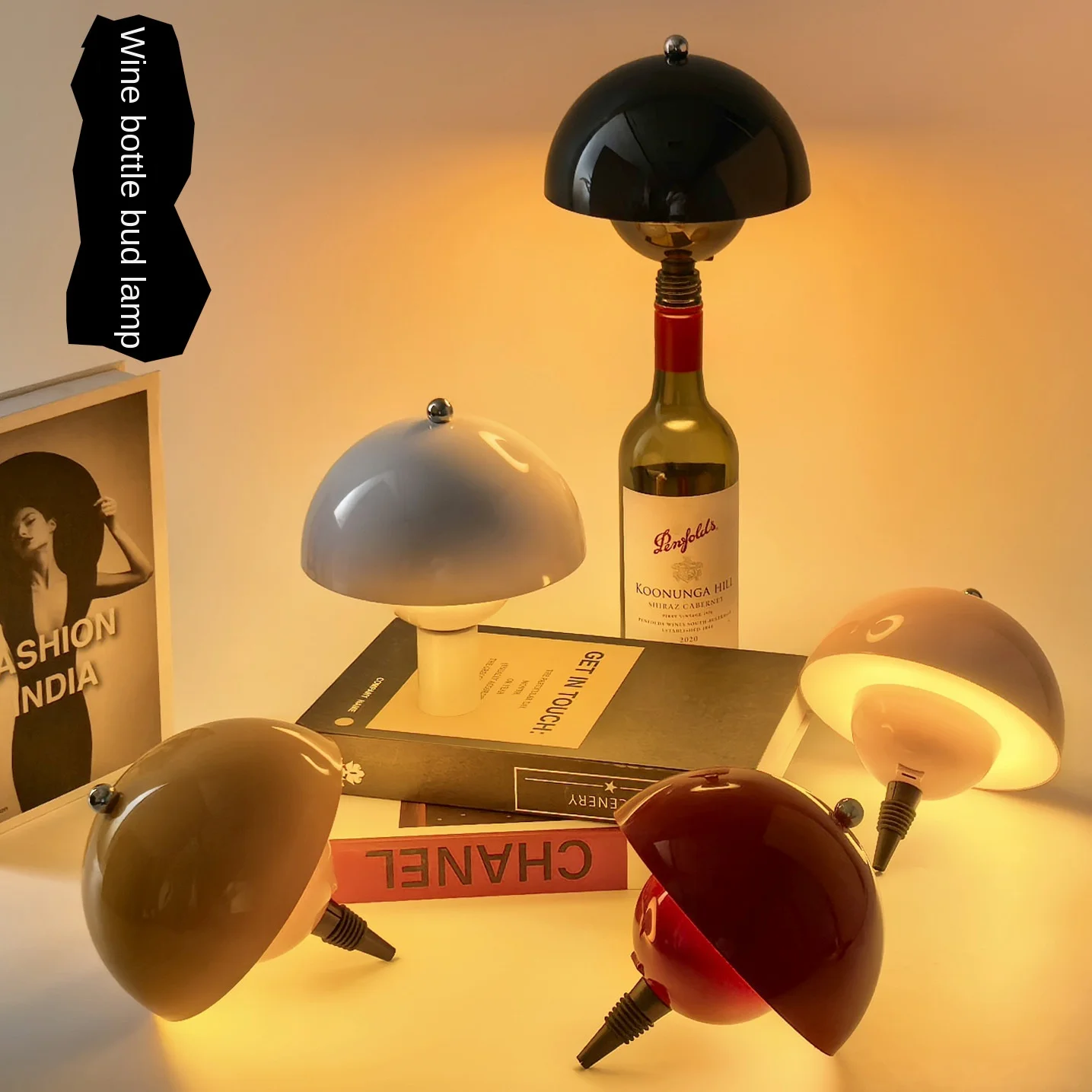 Лампа для бутылки вина