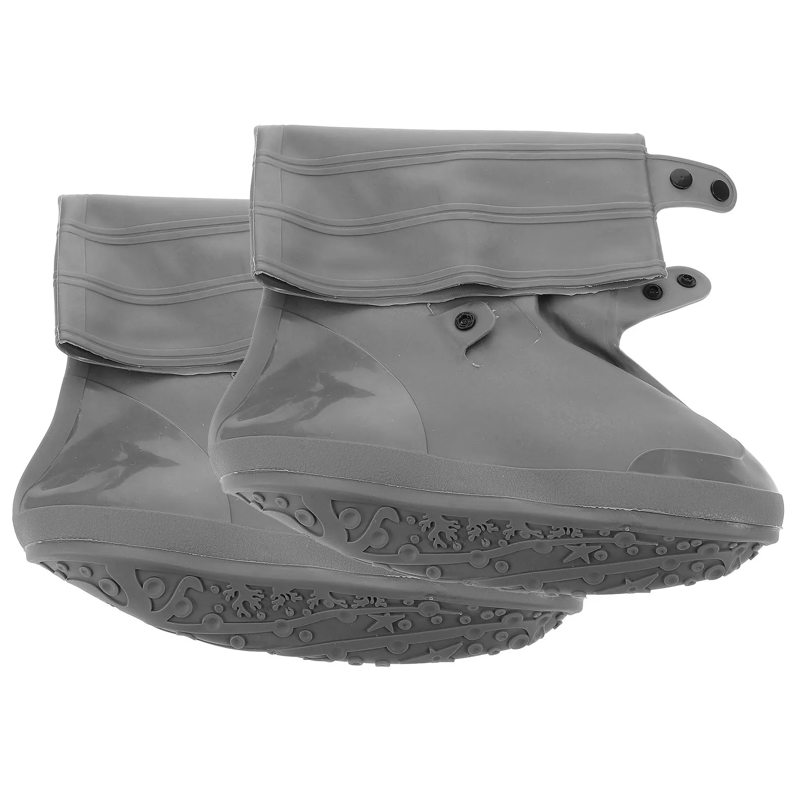 1 пара многоразовых защитных чехлов для обуви для женщин и мужчин - Фотография_2