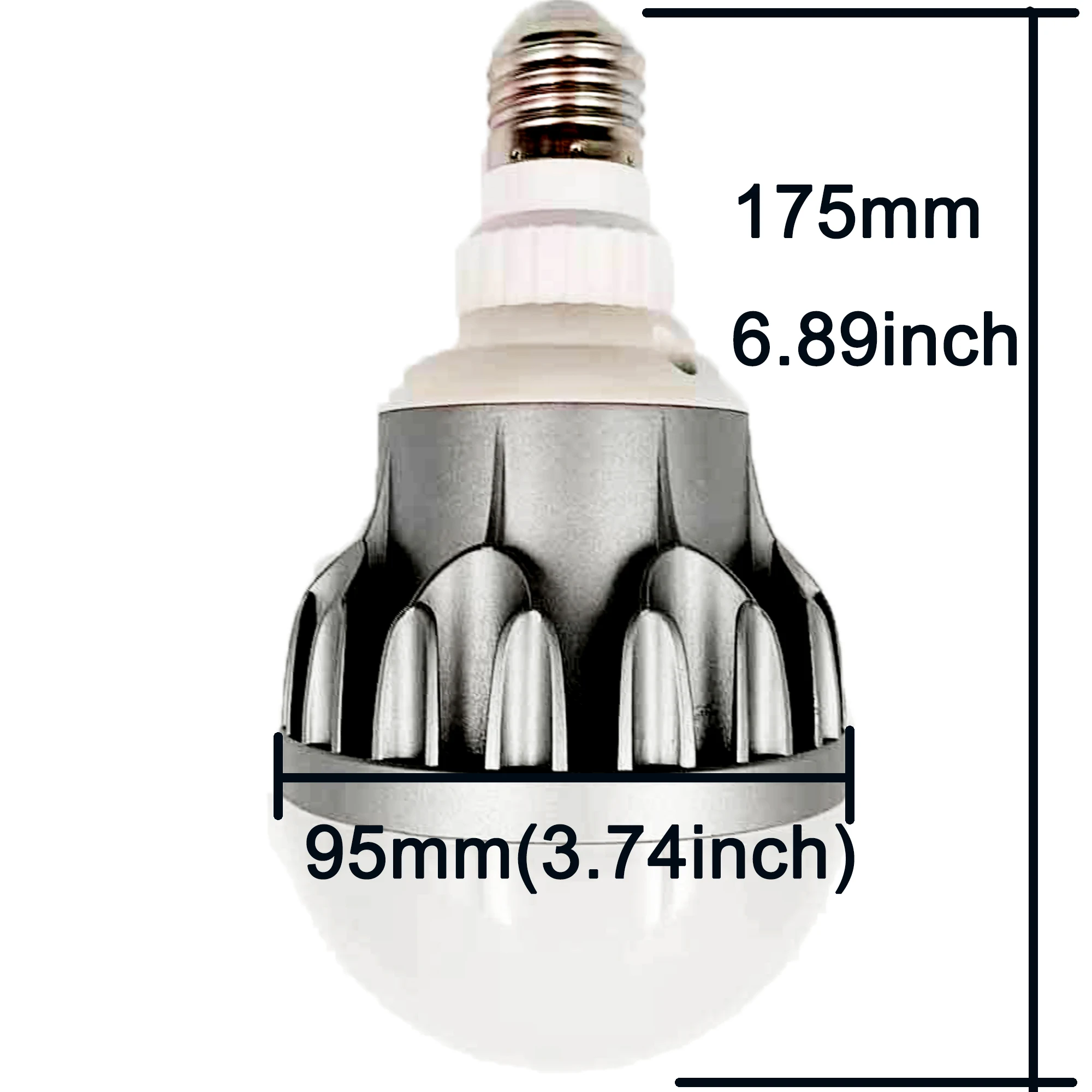 Светодиодные лампы high cri ra 95+ с регулируемой яркостью e27 - Фотография_3