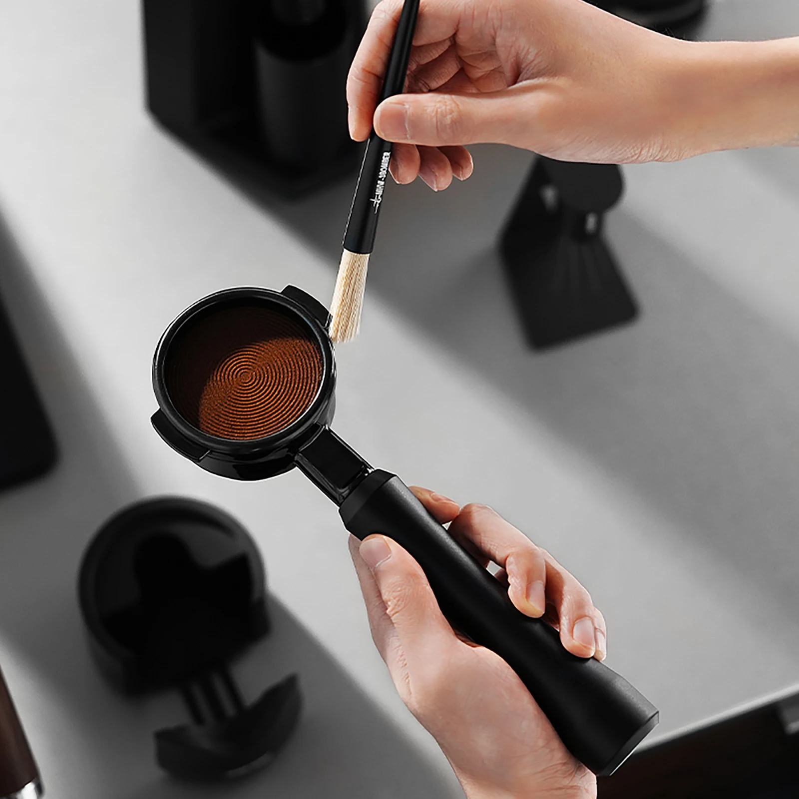 Бездонный портафильтр mhw-3bomber 58 мм для lamarzocco/breville/delonghi - Фотография_6