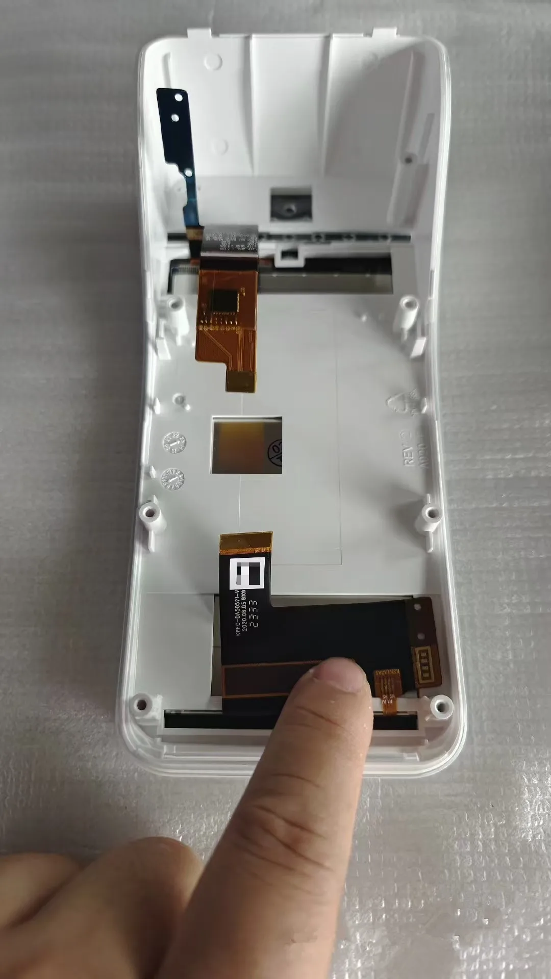 Жк-экран с рамкой для мобильного pos-машины pax a920 - Фотография_2