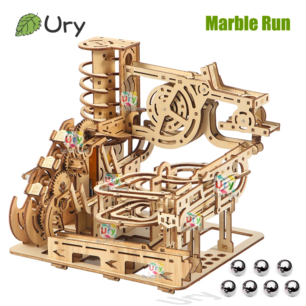 Деревянные пазлы ury 3d