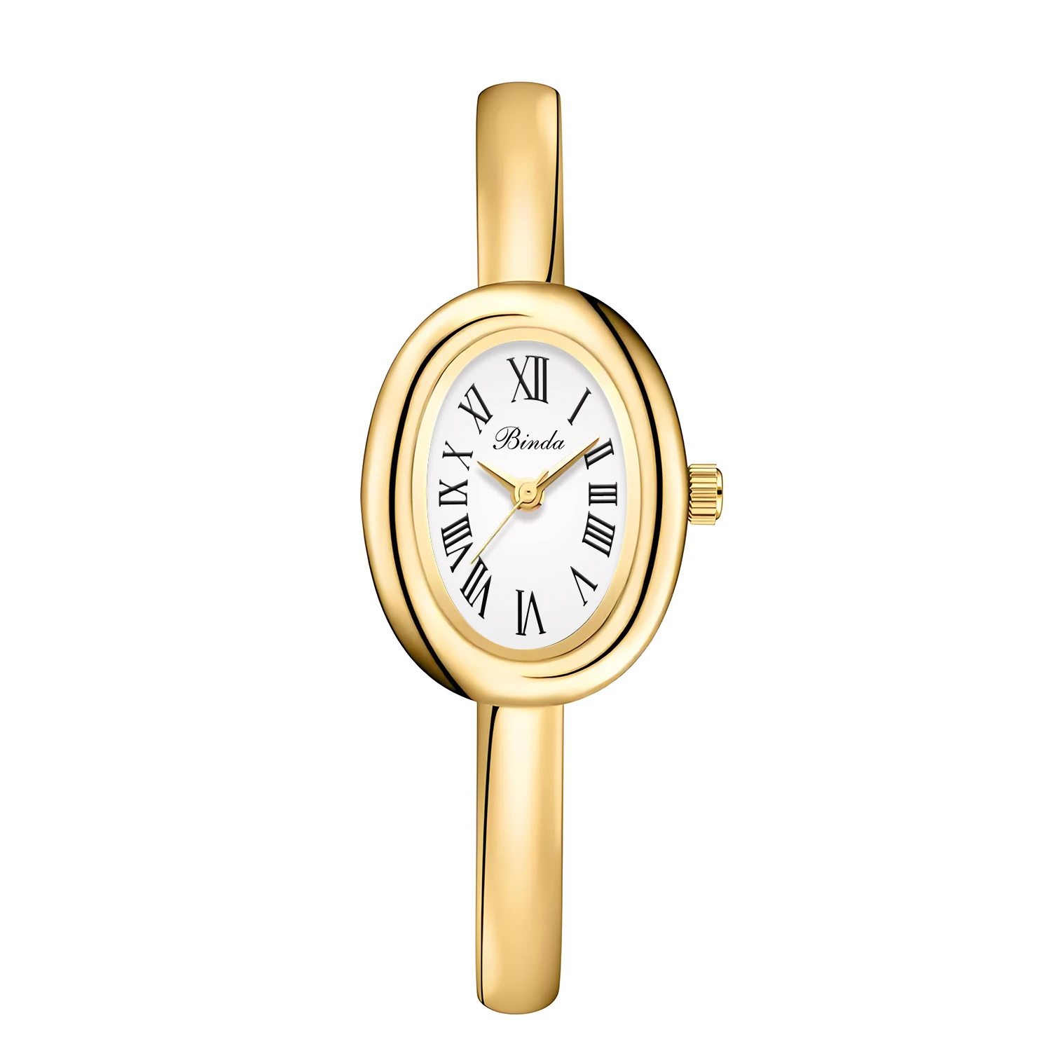 Роскошные золотые женские кварцевые