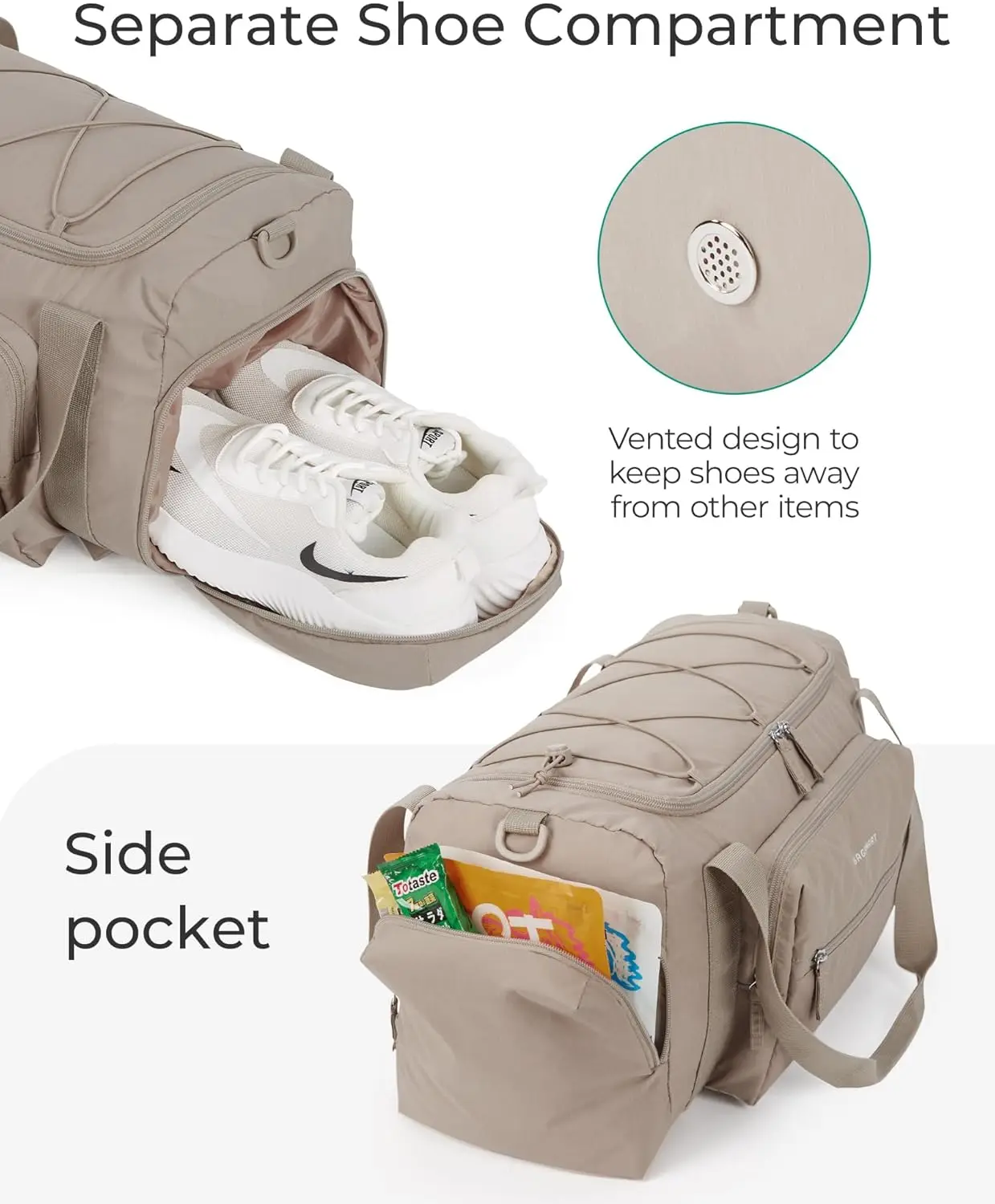 Bagsmart 4 в 1 спортивная сумка - Фотография_6
