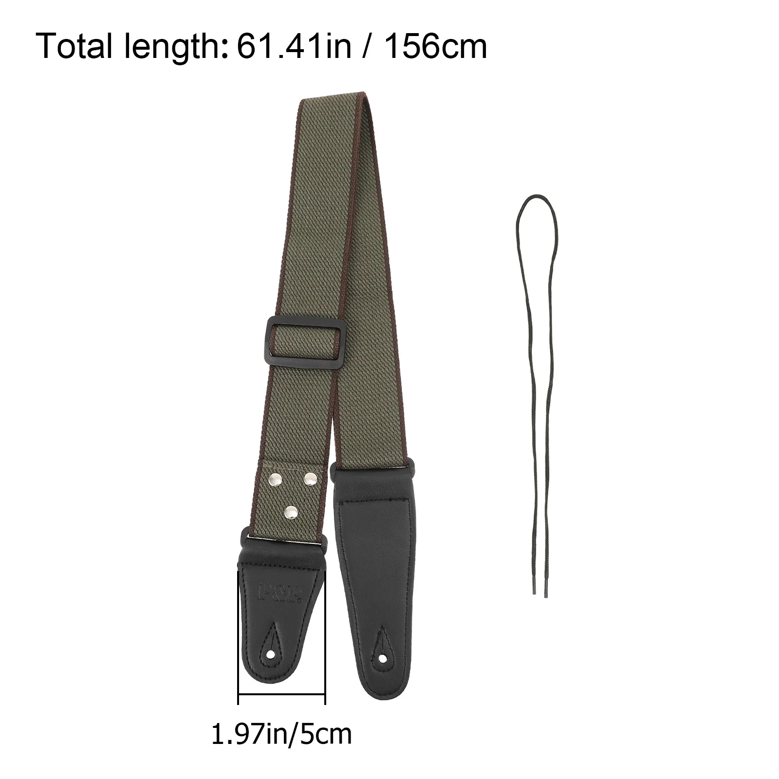 Хлопковый ремешок для гитары - Фотография_2