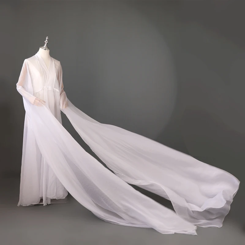 Антикварный большой плащ ханьфу с водяными рукавами