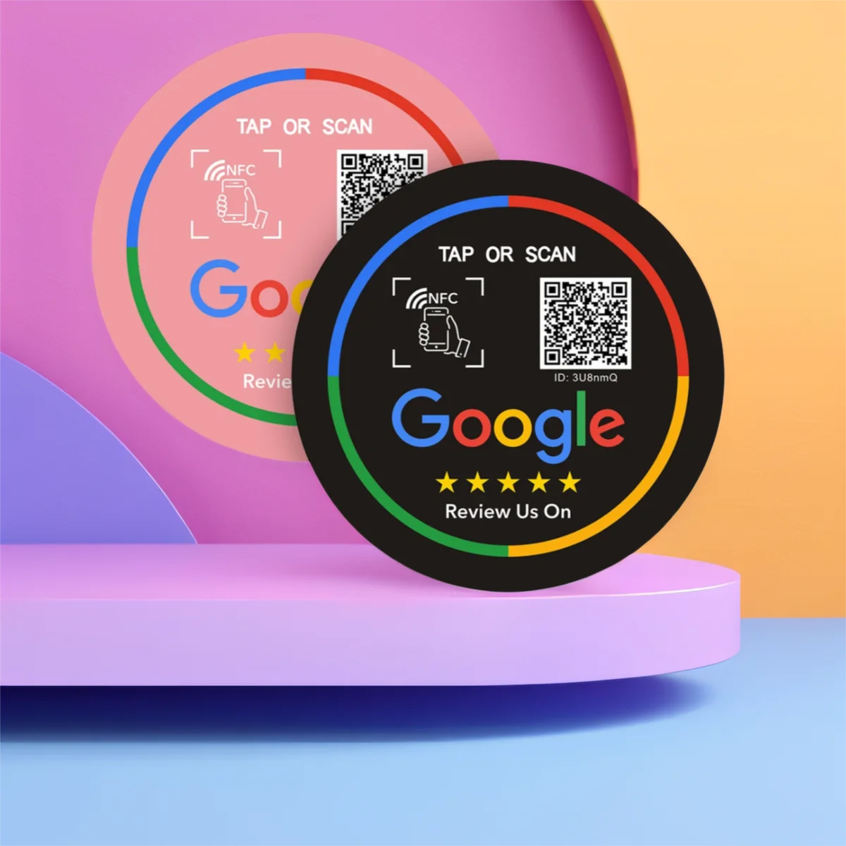 Наклейка nfc, акриловая с самоклеящейся подложкой - Фотография_5