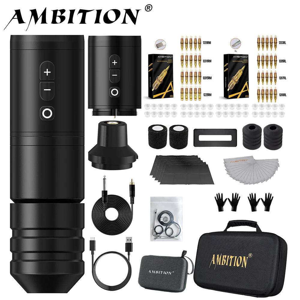 Беспроводная тату-машинка ambition ninja pro