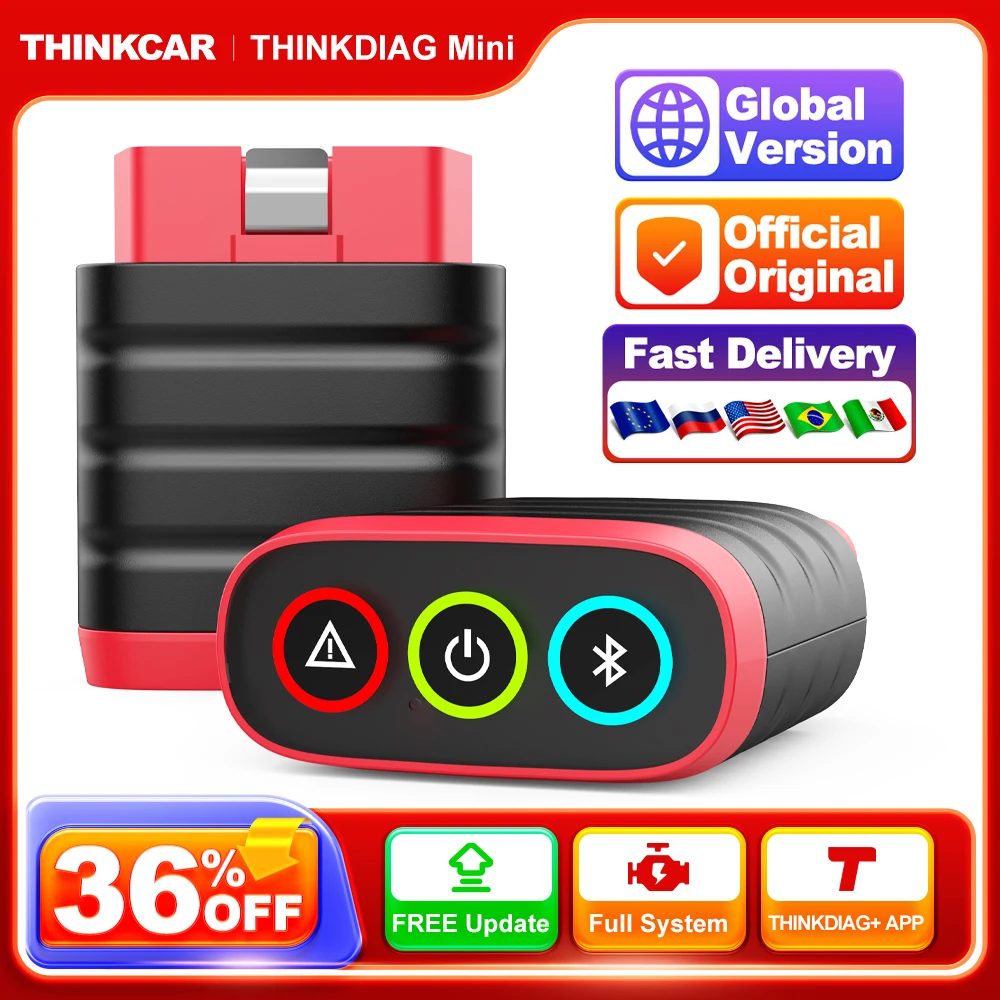 Thinkcar thinkdiag mini obd2 сканер