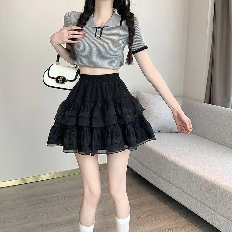 Новая кружевная юбка-тортик - Фотография_3