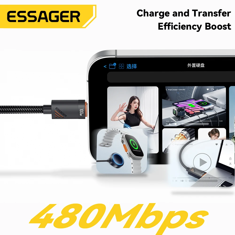 Essager автомобильный пружинный - Фотография_6