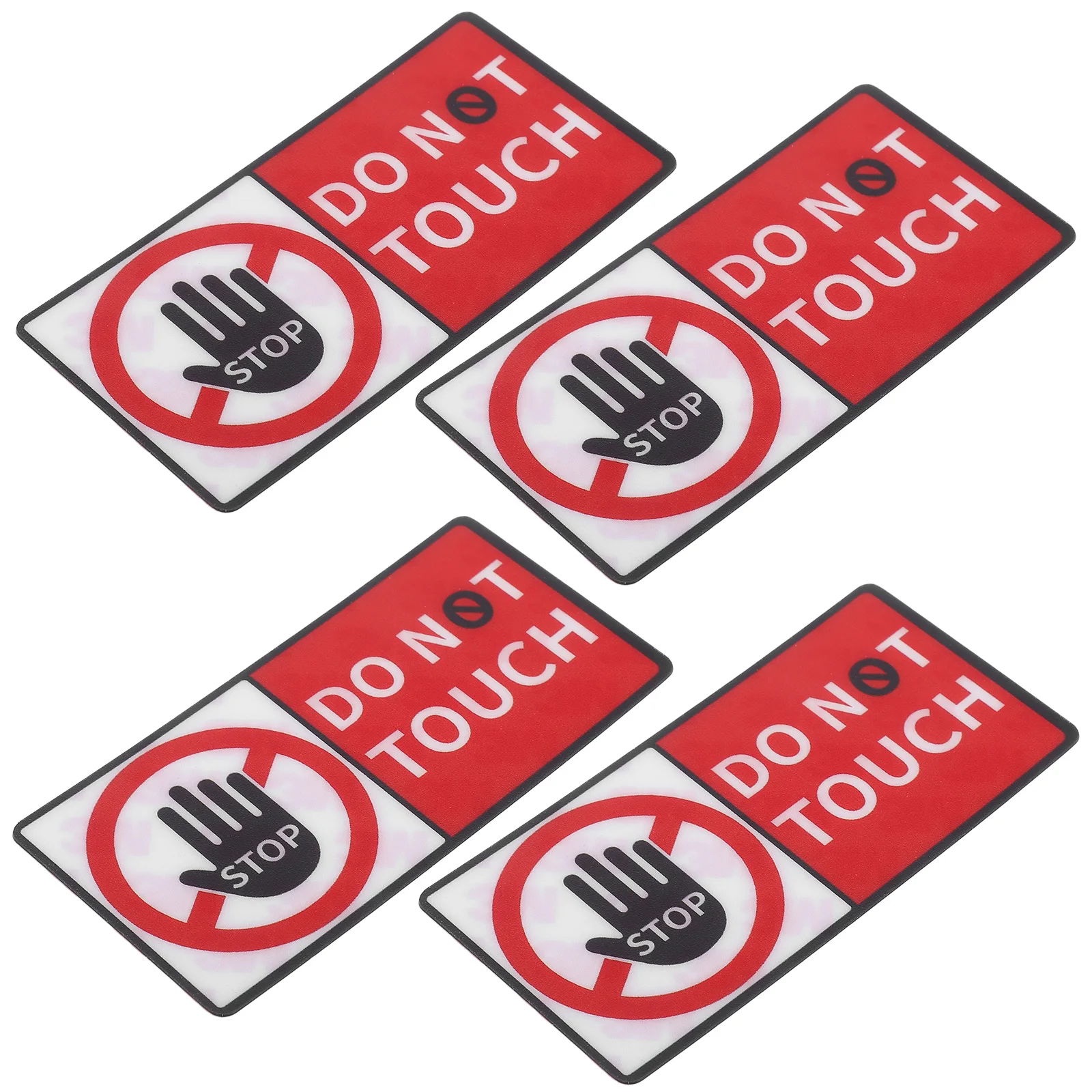 Наклейки «не прикасайтесь к» водонепроницаемые - Фотография_4