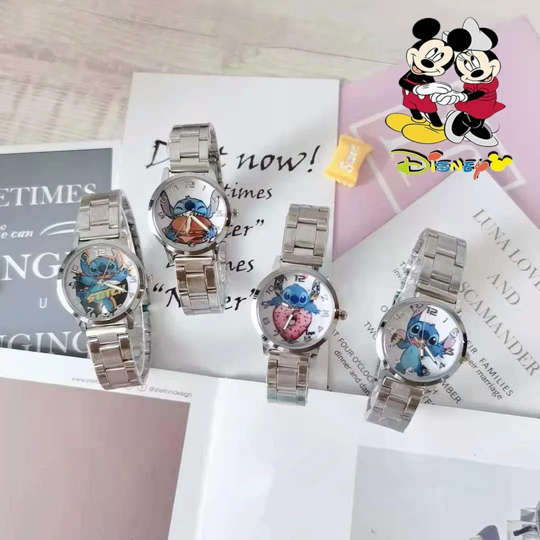 Модные детские часы disney с микки из мультфильма