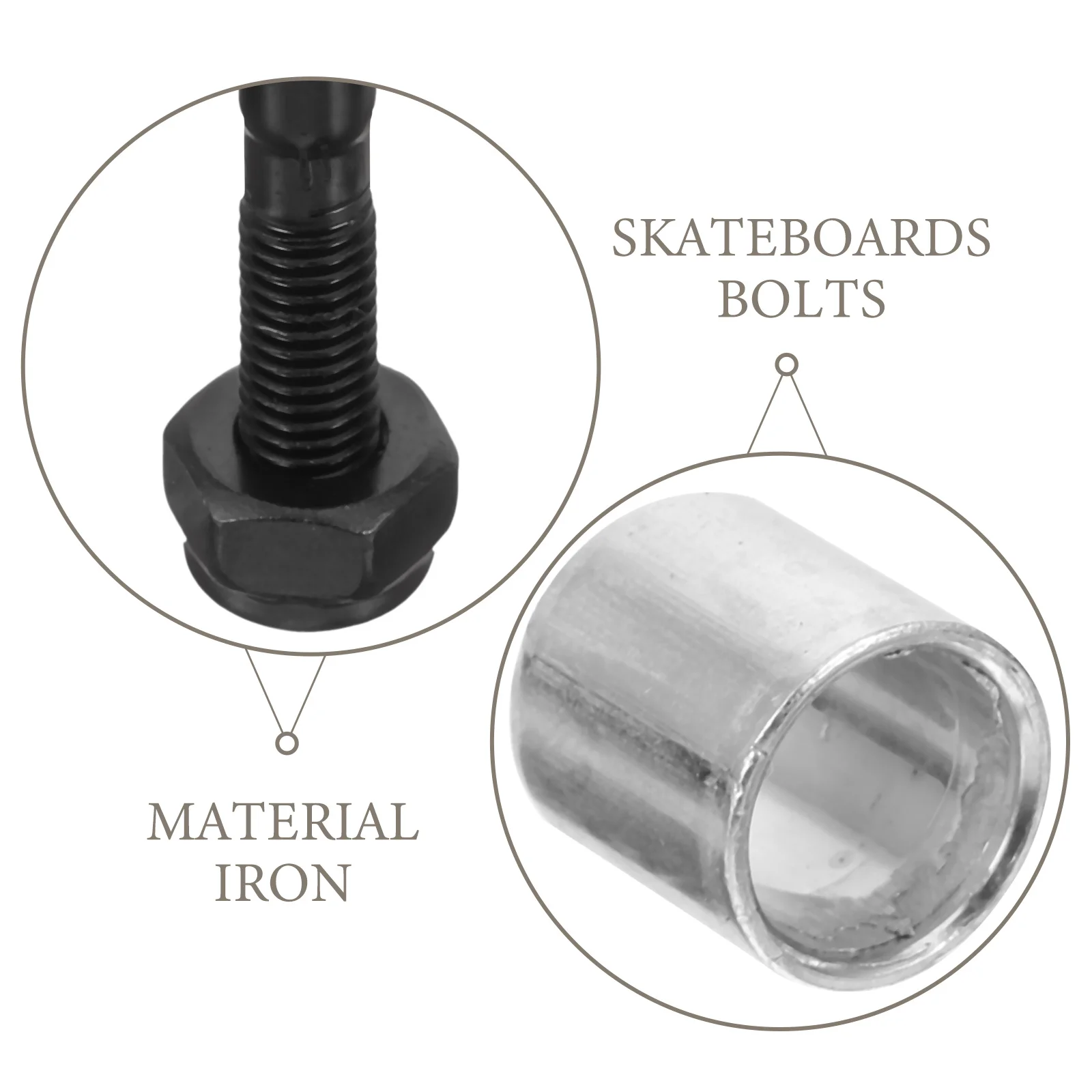 1 комплект, комплект гнезда для моста для скейтборда - Фотография_4
