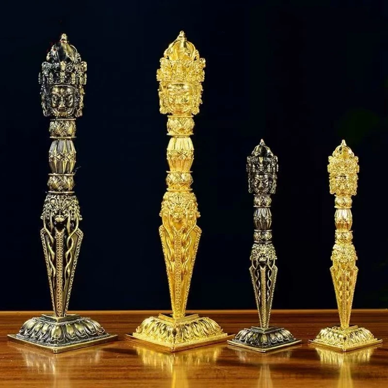 Трехсторонний пестик пуя ваджра