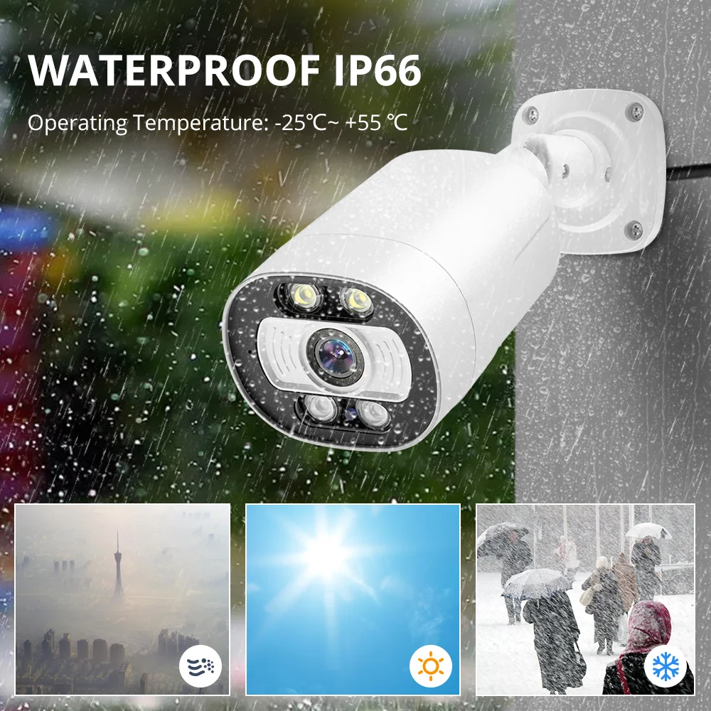 8mp 5mp 4k poe ip камера 2-сторонняя - Фотография_6