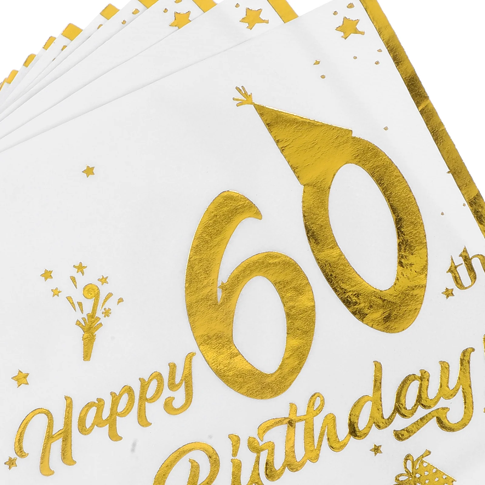 Салфетки на 60-летие из золотой фольги - Фотография_3