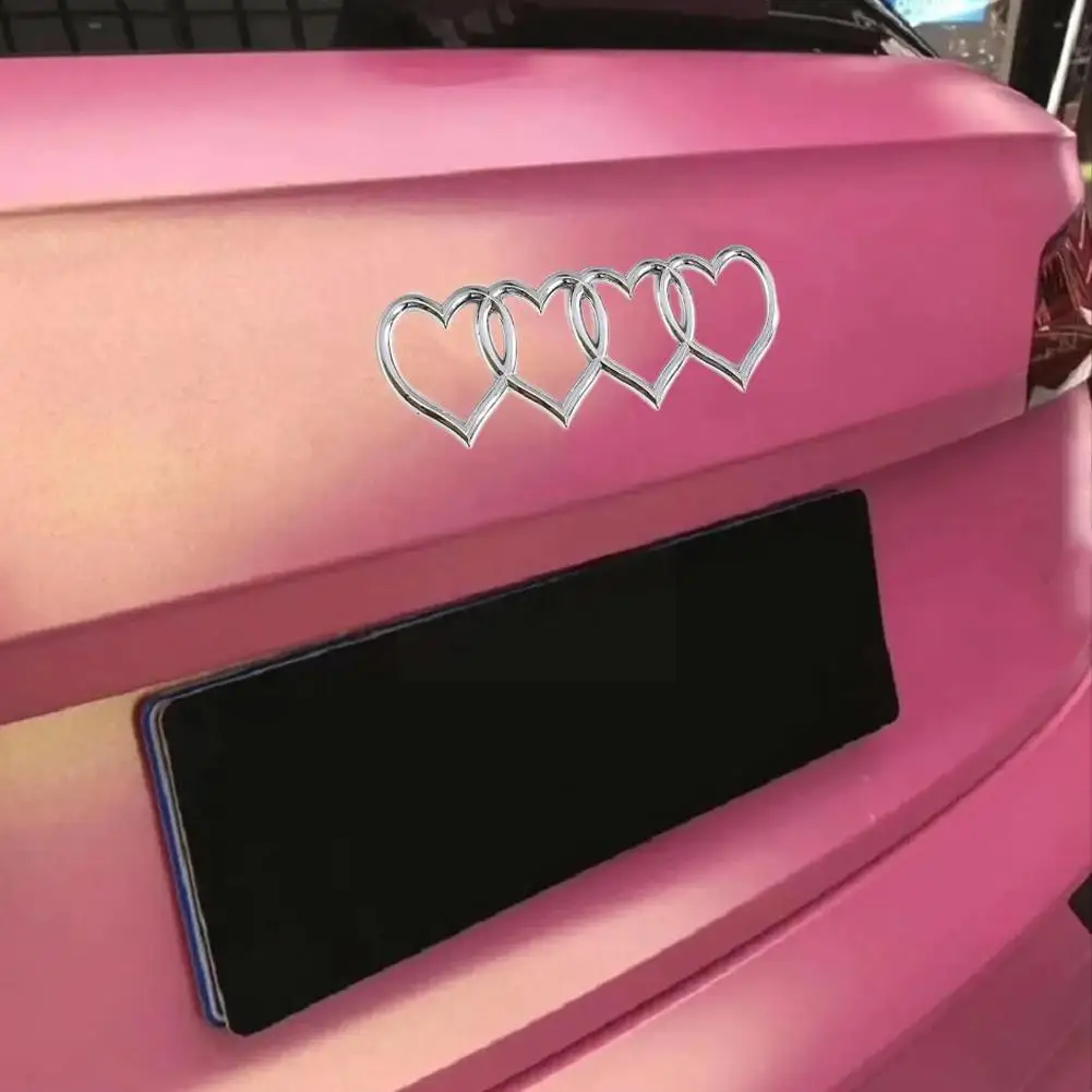 Украшение с логотипом автомобиля в форме сердца для audi a3a4 a6l q5 - Фотография_5