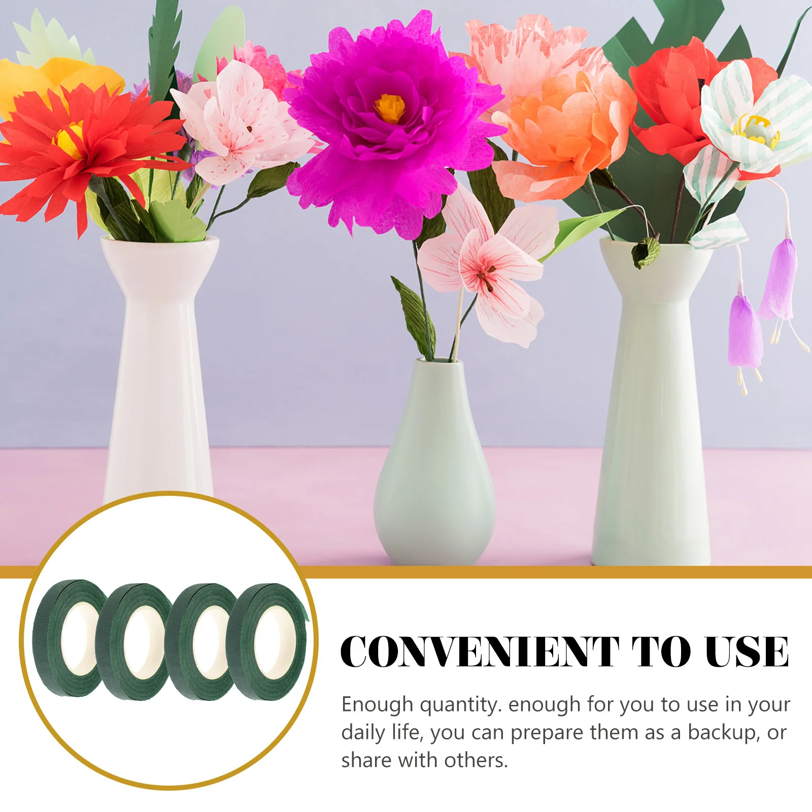 Зеленая цветочная лента - Фотография_5