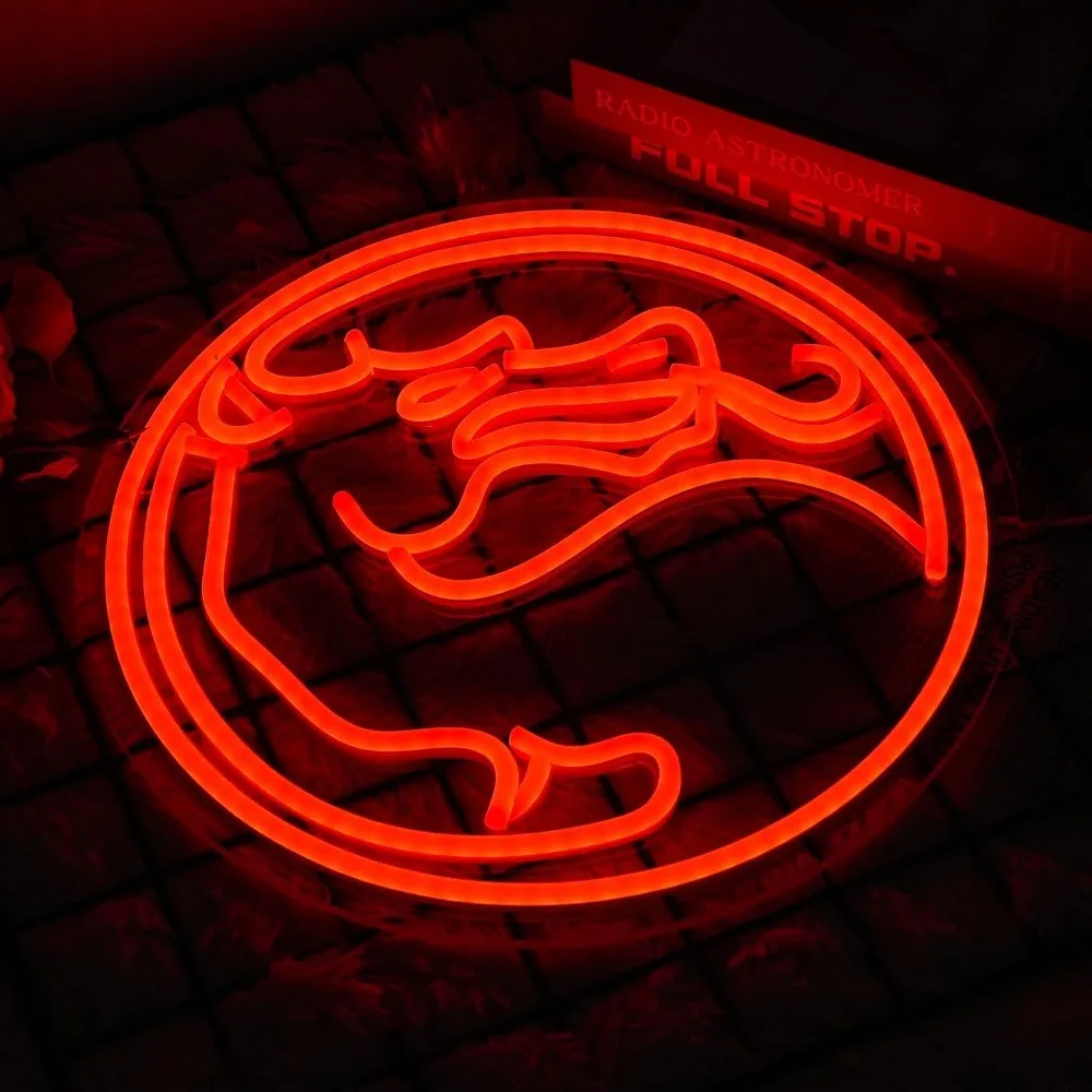 Неоновая вывеска dragon gamer neon - Фотография_2