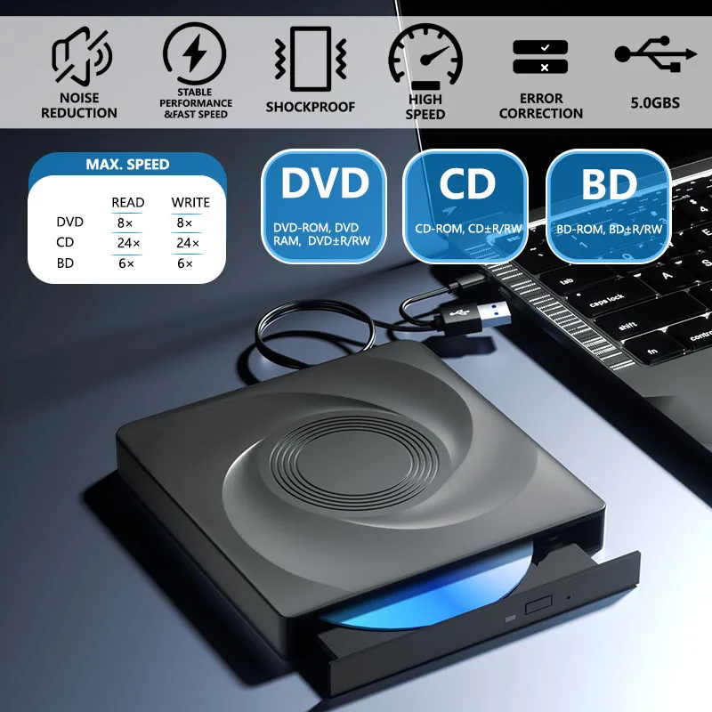 Внешний привод blu-ray для ноутбуков - Фотография_2