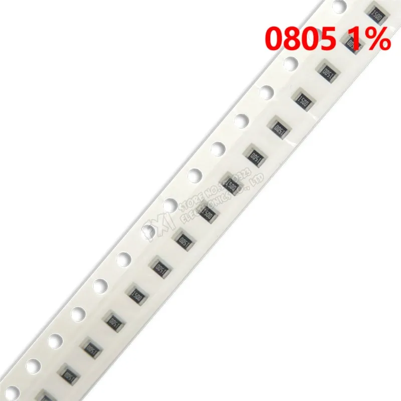 1% smd резистор 0r ~ 10m 1/8w 0 0805 1 10 0