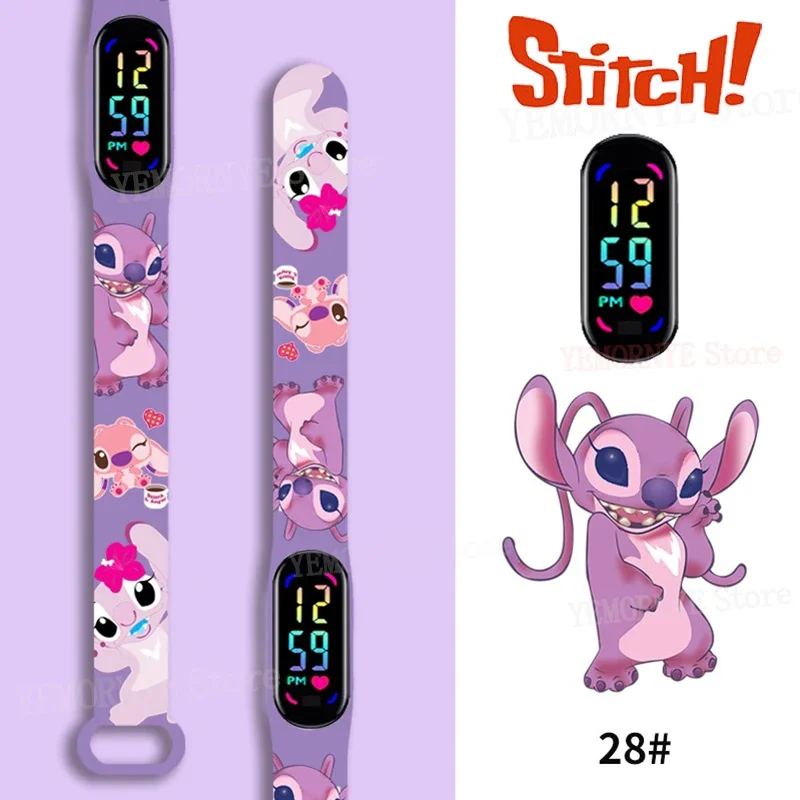 Цифровые детские часы disney stitch