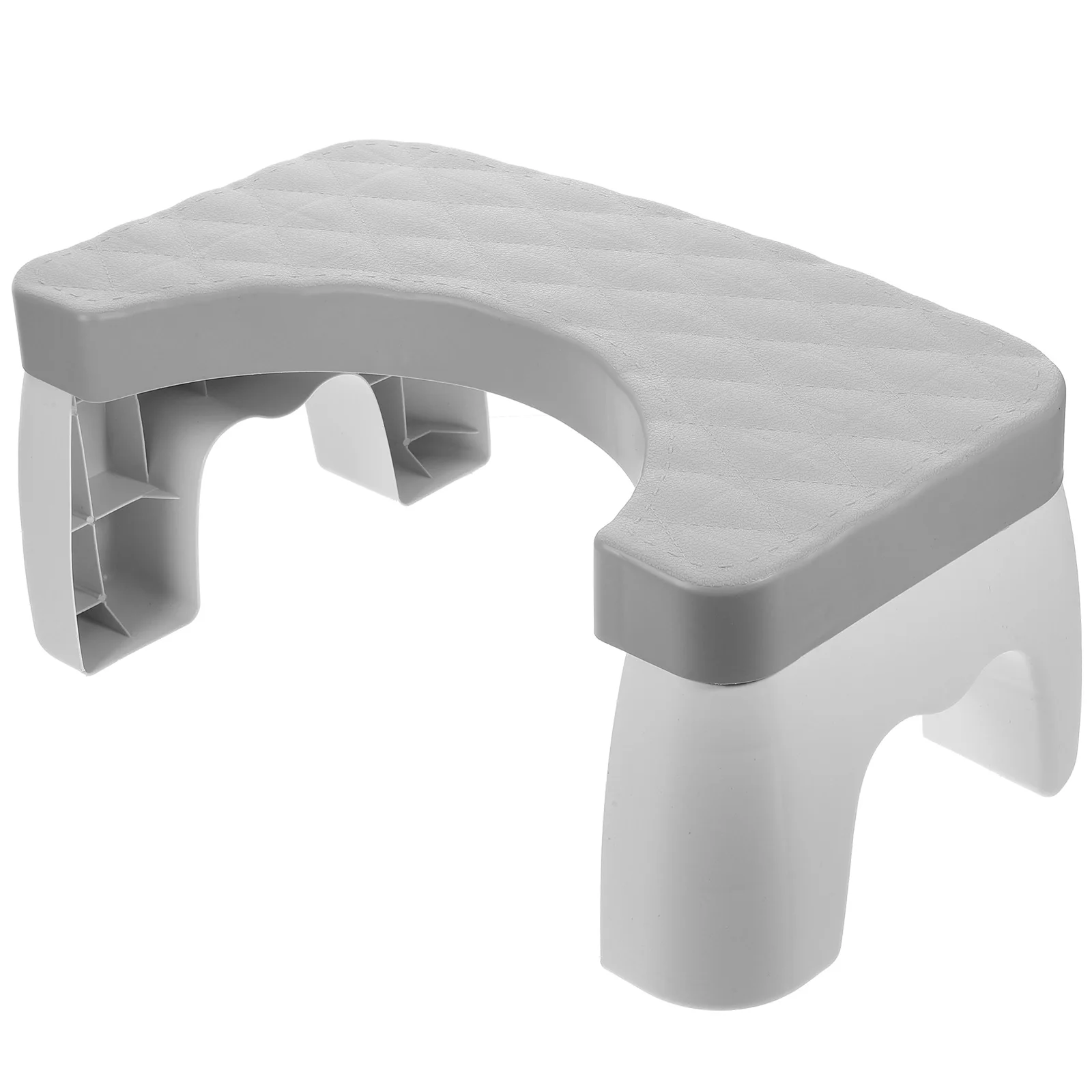 Antislip footstool gray plastic - Фотография_2