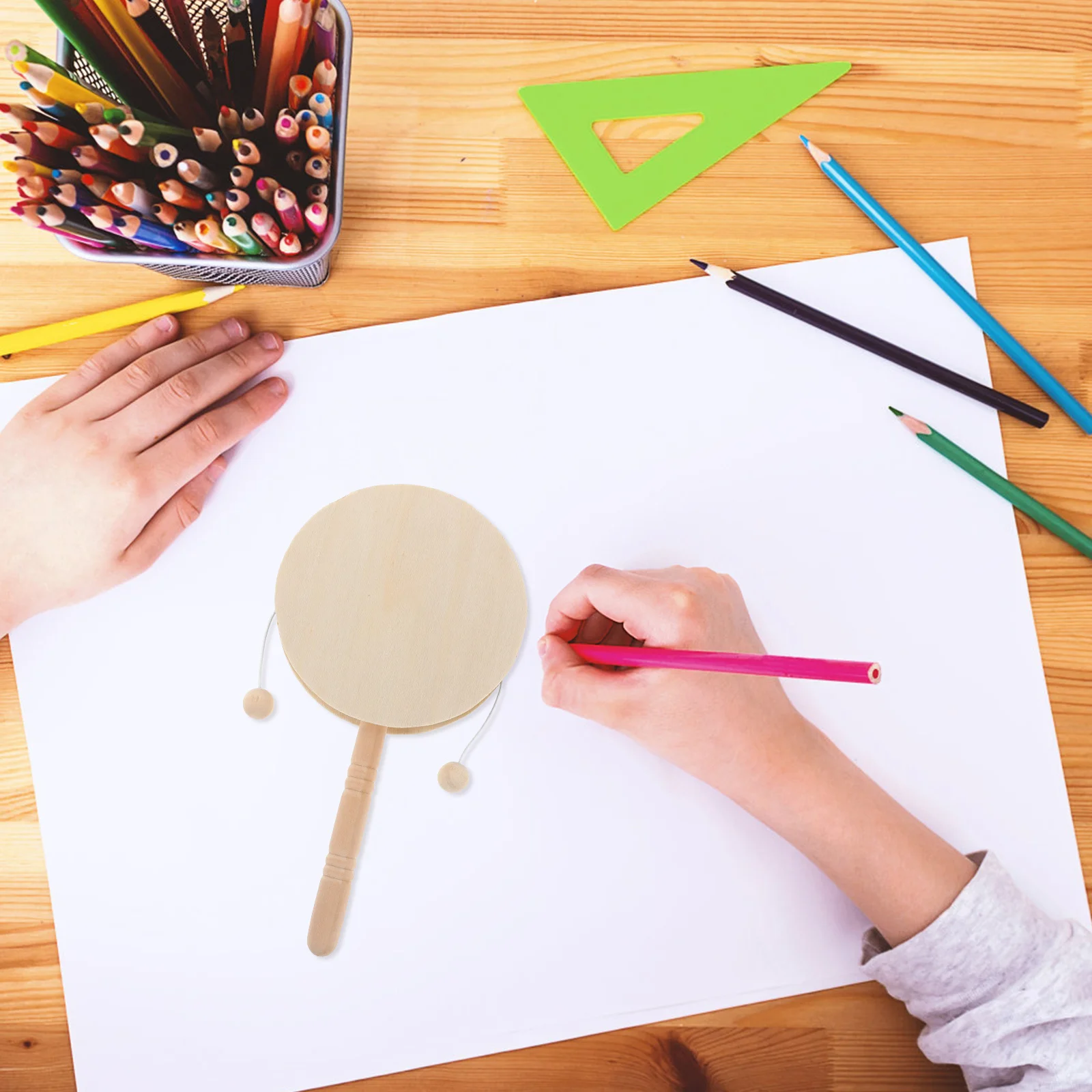 Неокрашенные деревянные погремушки - Фотография_6