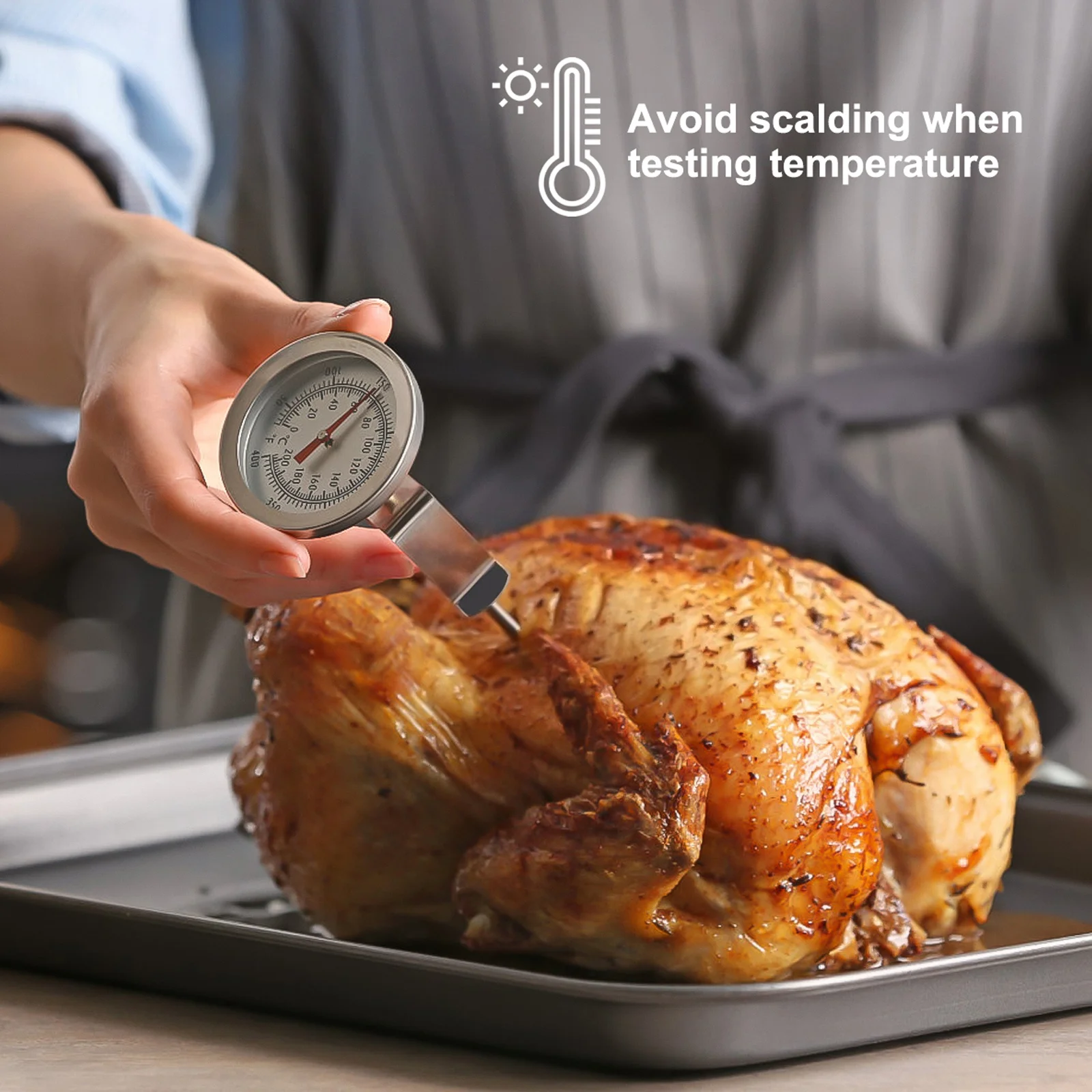 Пищевой термометр из нержавеющей стали - Фотография_5