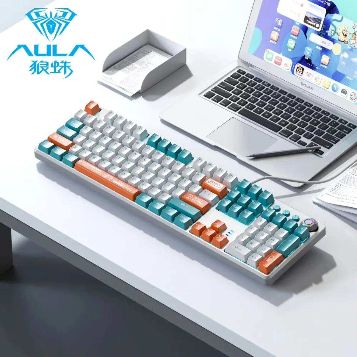 Aula f2088pro механическая клавиатура с rgb-подсветкой - Фотография_2