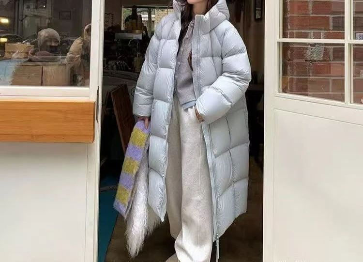 Года, длинная женская пуховая куртка - Фотография_6