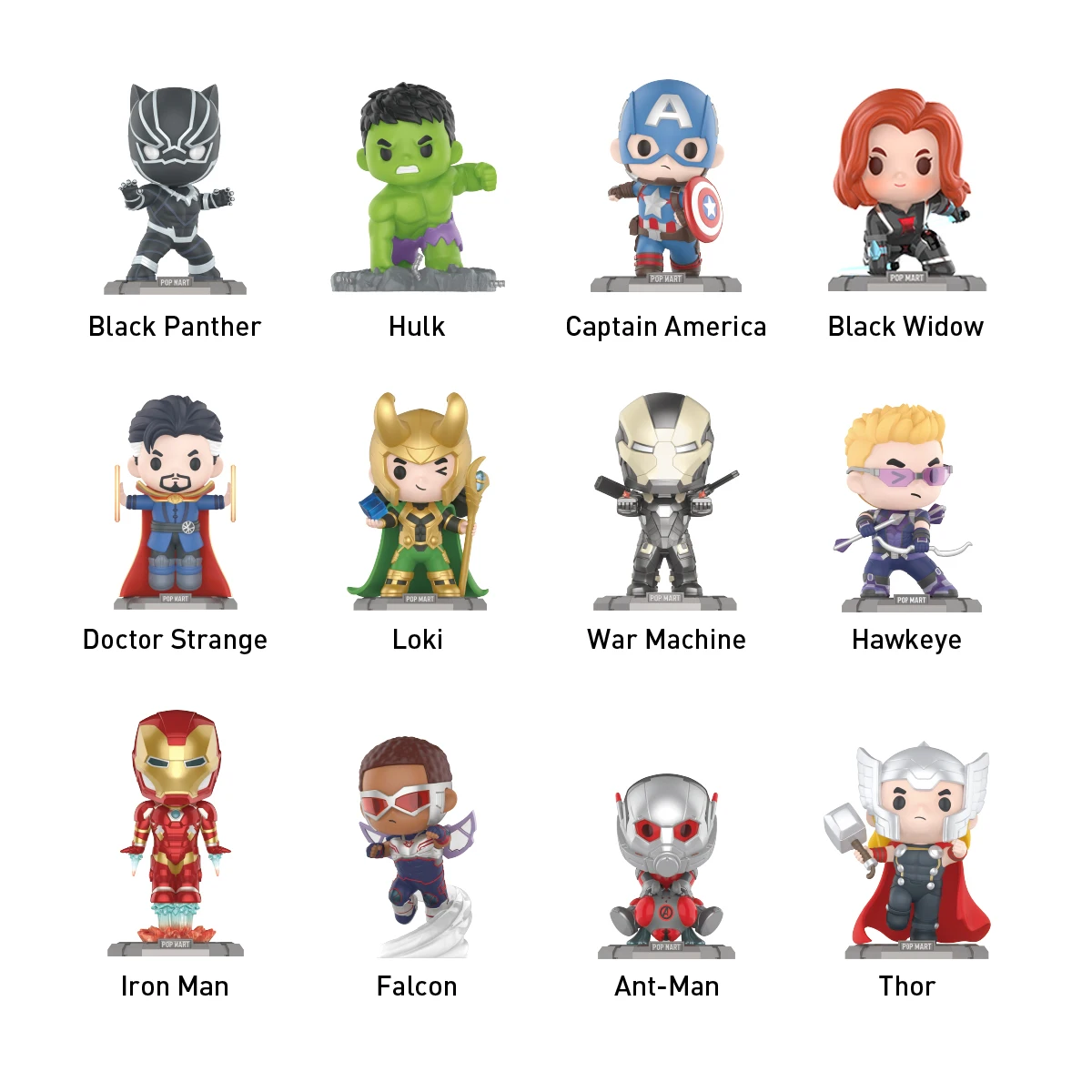 Pop mart marvel the avengers series слепая коробка mystery box 1 шт - Фотография_3