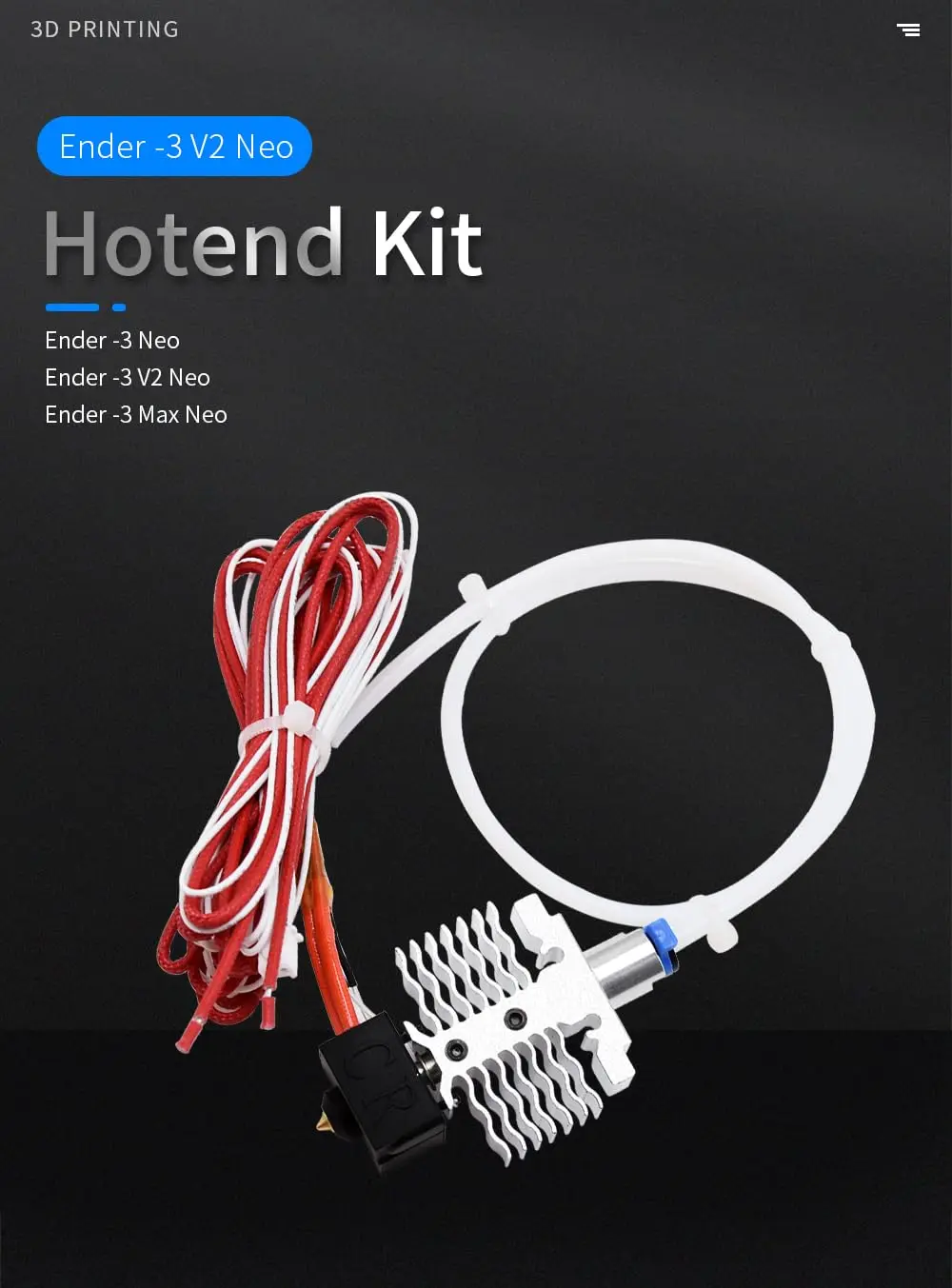 Комплект экструдера creality ender 3 v2 neo hotend - Фотография_3