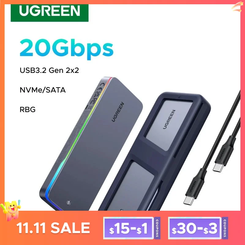 M.2 ssd корпус nvme sata ssd адаптер корпуса usb 3