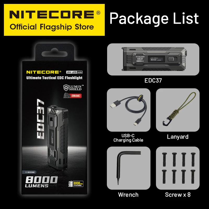 Nitecore edc37 ultimate tactical - Фотография_6
