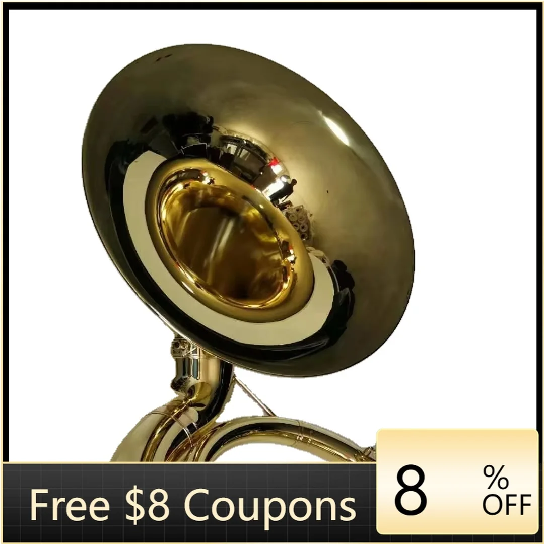 Stlf sousaphone полностью латунный