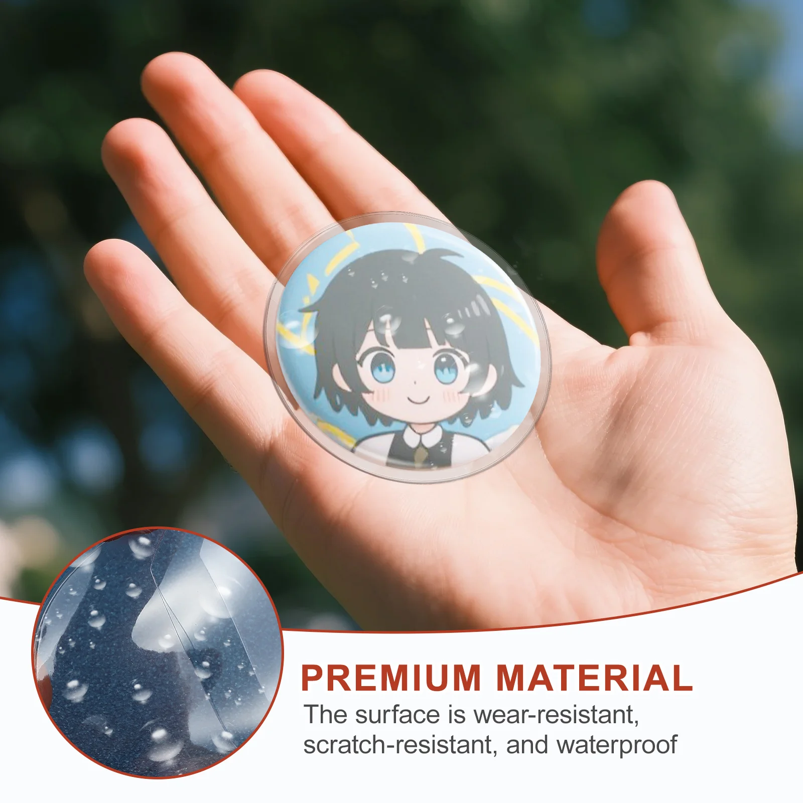 Круглые чехлы для бейджей - Фотография_4