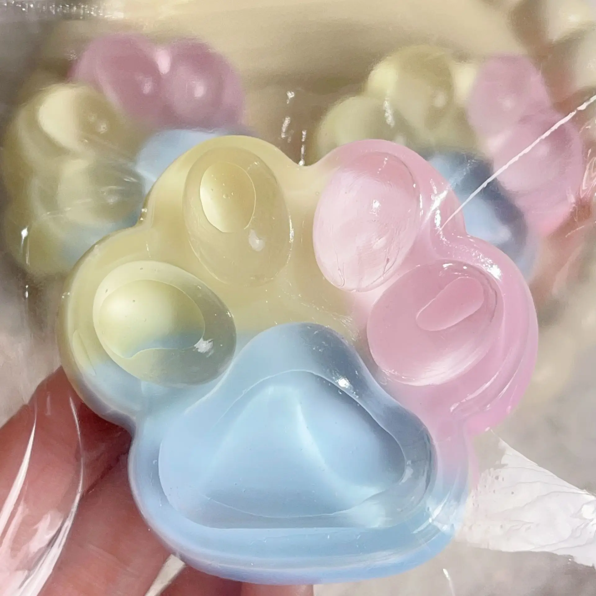 Taba squishy kawaii трехцветная - Фотография_2