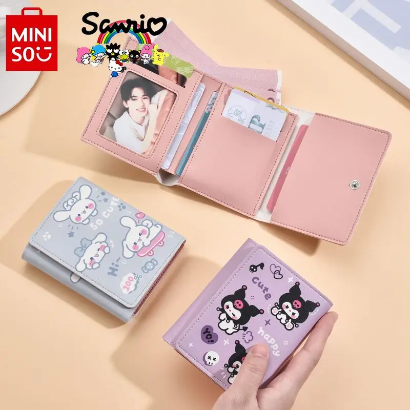 Sanrio kuromi новый мини-кошелек с героями мультфильмов
