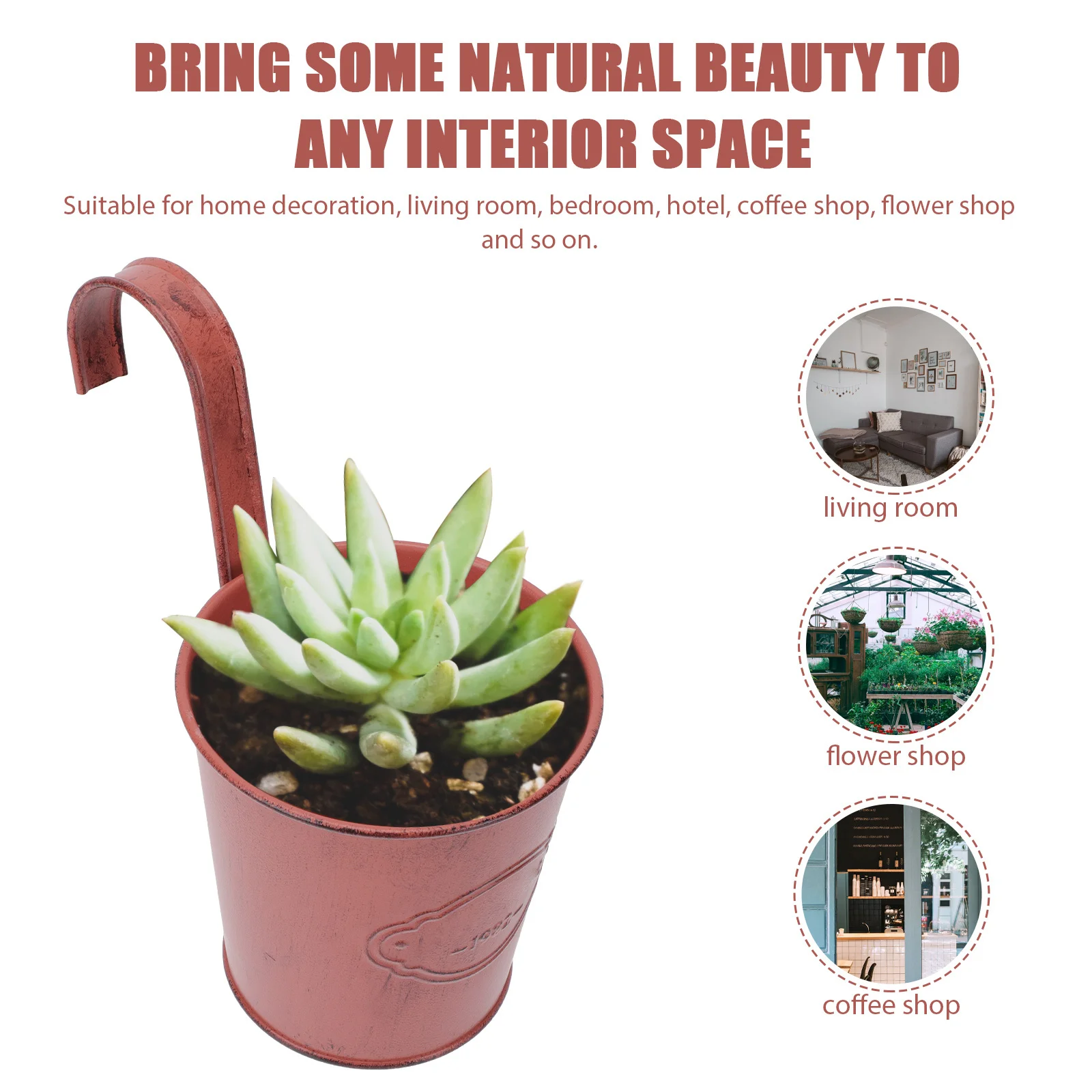 Железные ведра для цветов в стиле ретро - Фотография_4