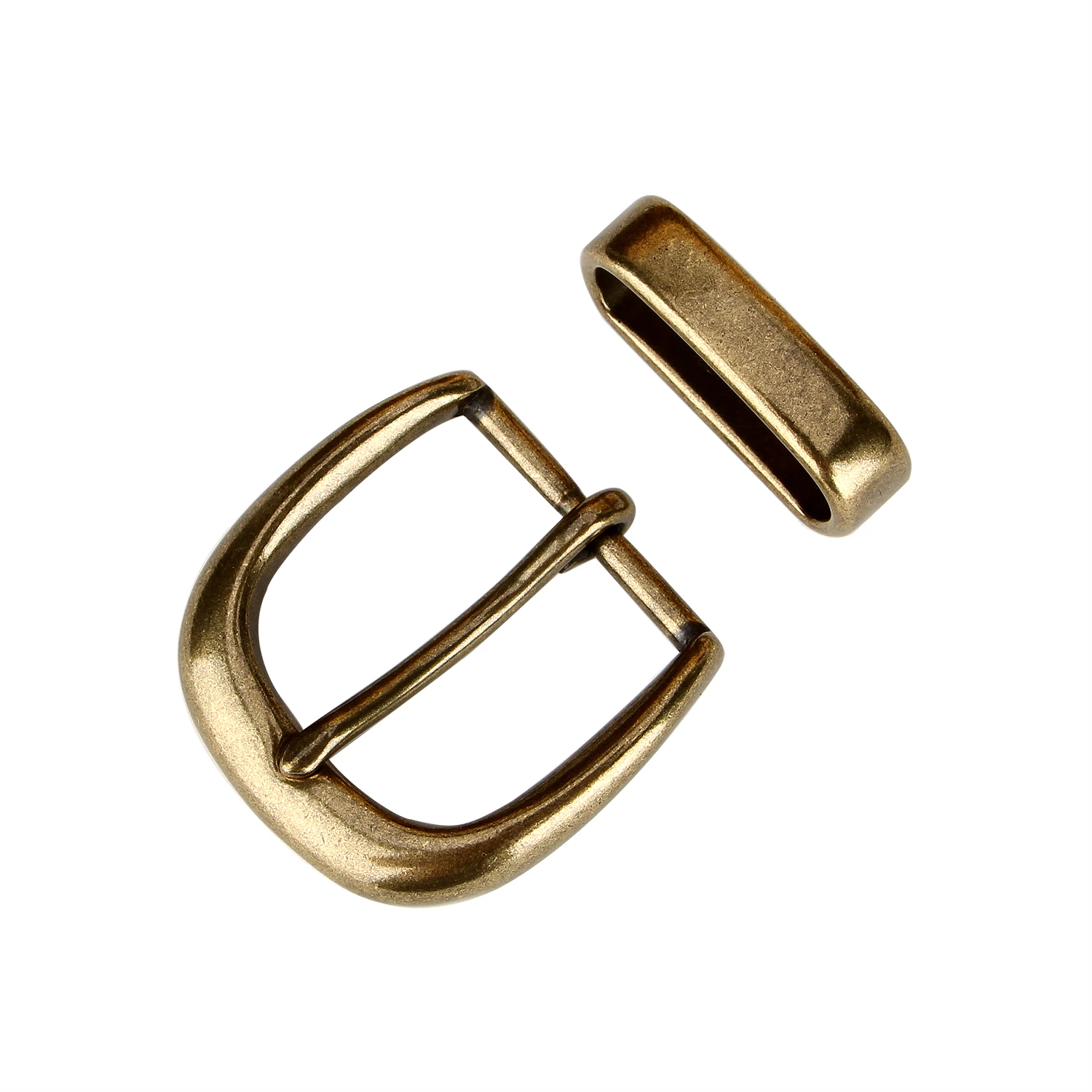 35 мм мужские однотонные латунные пряжки