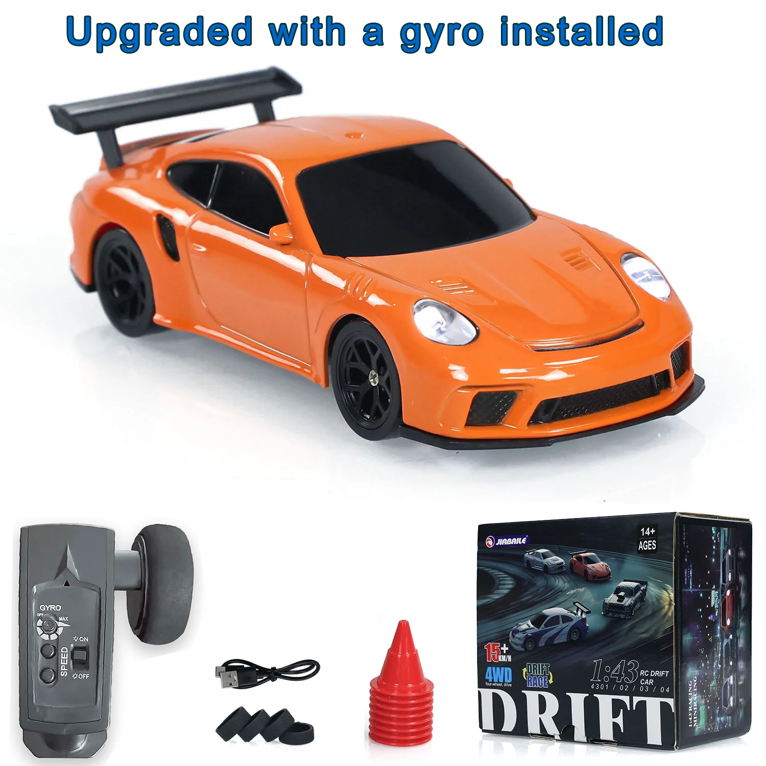 Обновление gyro mini toys 4wd 1/43 rc speed car rtr 2 - Фотография_4