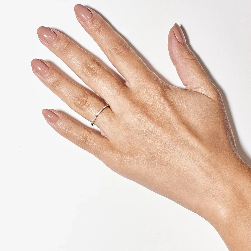 Кольца с микро-паве eternity band 1 - Фотография_5