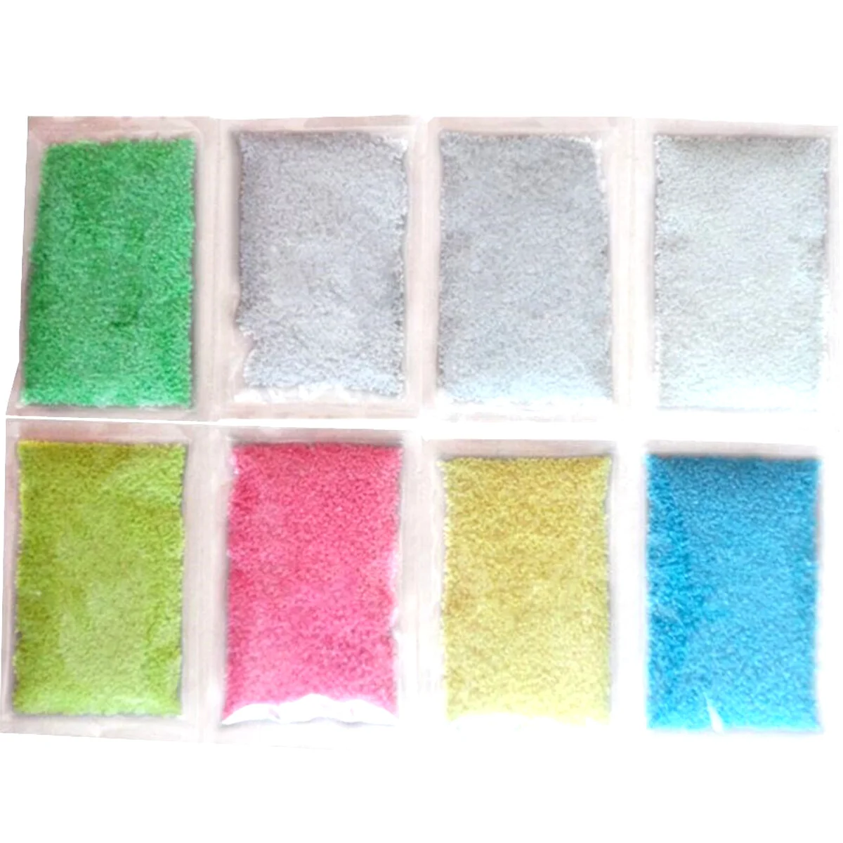 20 г синего светящегося в темноте песочный порошок - Фотография_6