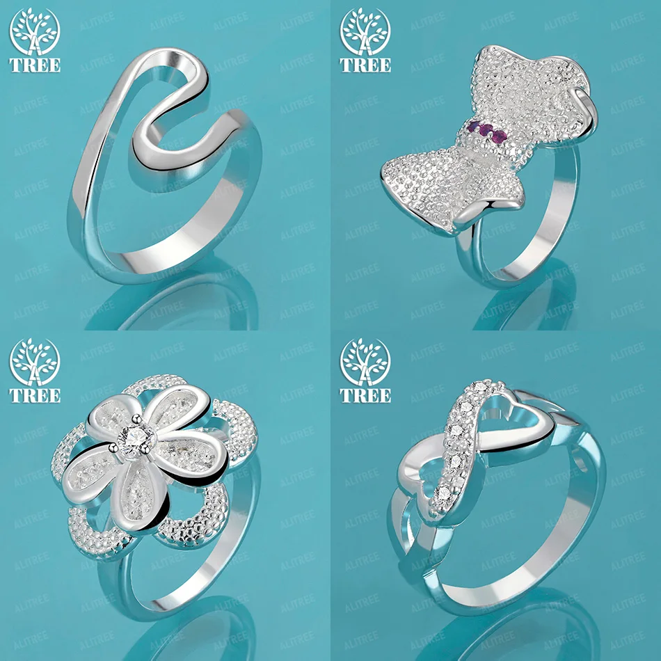 Роскошное кольцо из стерлингового