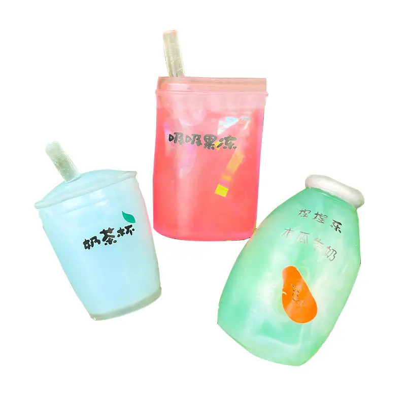 Летняя кавайная мягкая большая чашка для молока и чая - Фотография_5