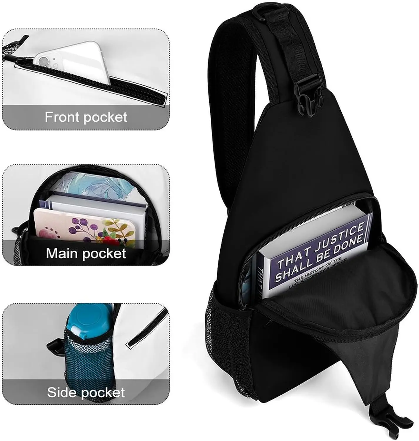 Красочный цветочный рюкзак на слинге с верблюжьими животными - Фотография_4